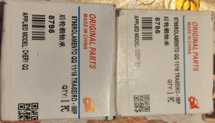 Rolamento Chery QQ 11/15 traseiro 8795