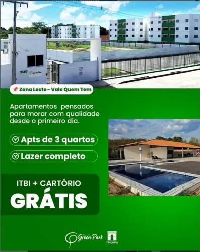 Belo apartamento de 3 quartos, 58m² - Pronto para Morar!