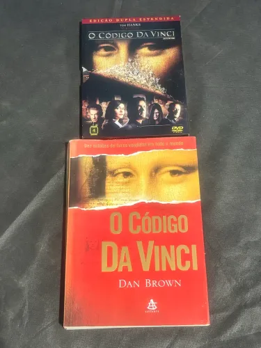 Combo O Código Da Vinci - Livro (Dan Brown) + DVD Edição Dupla Estendida (Original)