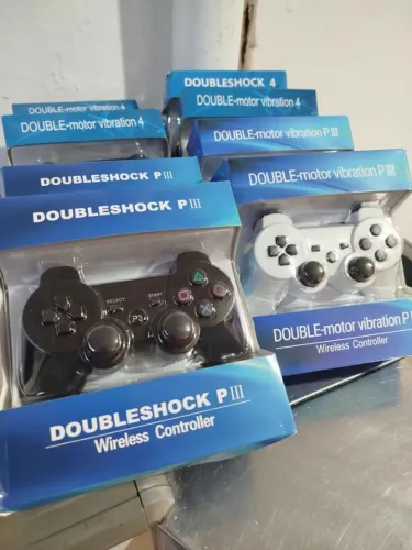Controle PS3 novo na caixa preto/branco aceito cartão controle Playstation 3