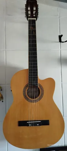 Violão Memphis - Cordas de Nylon - Bom Estado<br>