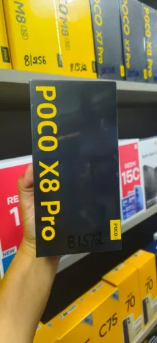 Poco X8 pro 5G NFC 8Ram 512Gb de memória, Novos Lacrados garantia de 6 meses