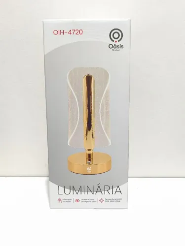 Luminária 3 tons com redução de intensidade Oásis