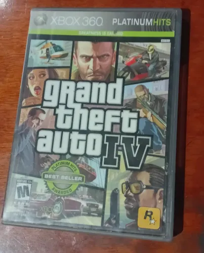 GTA 4 Platinum Hits Original Xbox 360