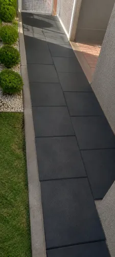 Placa de piso emborrachado 1x1m 15mm