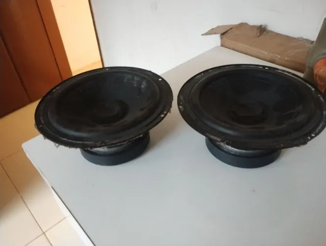 Dois alto falantes, 80w cada