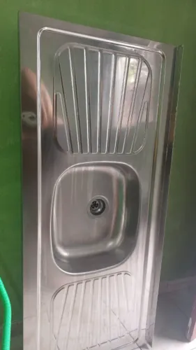 Pia de Cozinha em Aço Inox