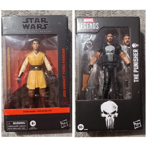 Marvel Legends Justiceiro + Star Wars Yord Jandar
