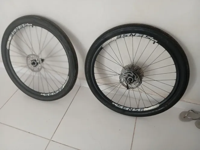Par de rodas Aro 29 completa 