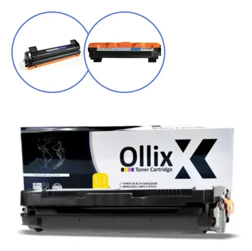 oner Compatível Ollix TN1000 TN1050 Preto Impressora Brother HL DCP MFC