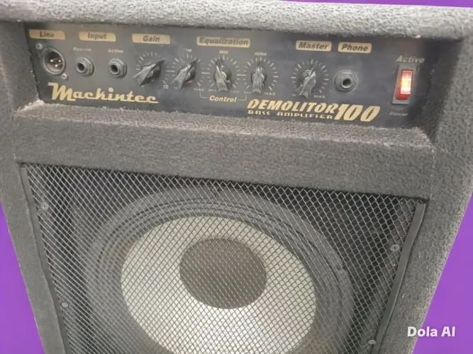 Cubo Mackintec Demolidor 100 w.rms Contra baixo