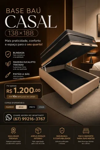 Base Baú Casal