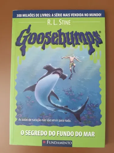 Livro Goosebumps - O segredo do fundo do mar