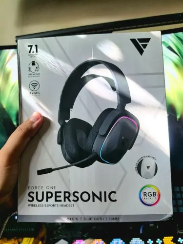 Headset Gamer Force One Supersonic 7.1 Surround