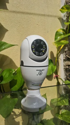 Câmera de Segurança Lâmpada Wi-Fi