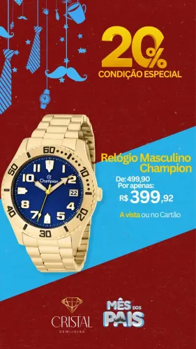 Relógio Champion