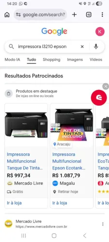 Impressora Epson l 3210