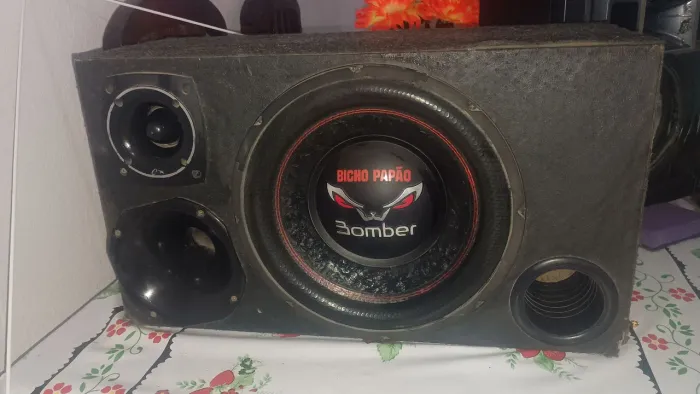 Caixa trio com fonte e módulo ts800