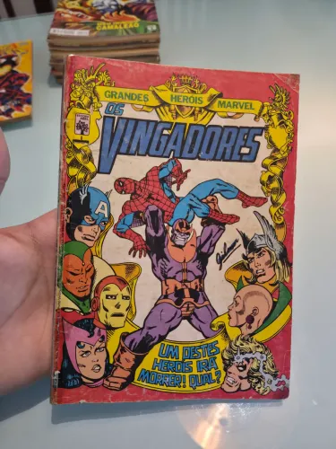 HQ Vingadores nº 1 - Grandes Heróis Marvel - Abril (1983)