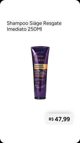 Shampoo e condicionador Eudora promoção 