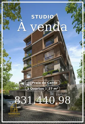 Oportunidade única: Studio Garden na Praia do Canto, ideal para locação!