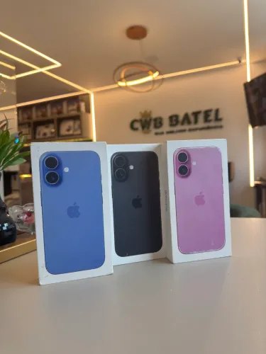 iPhone 16 128Gb Rosa Preto ou Azul - Lacrado
