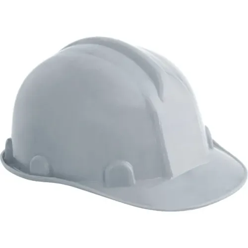 Capacete cinza, com aba frontal, VONDER