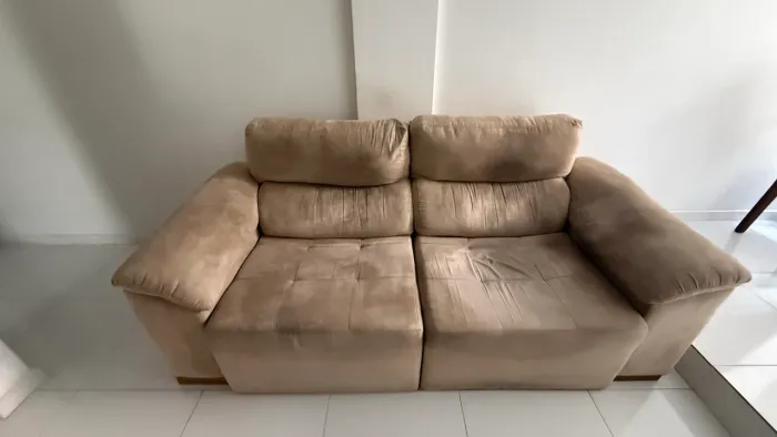 Sofá retrátil 2 lugares 