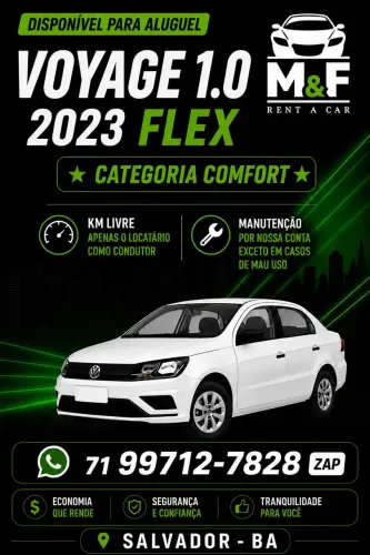 Volkswagen Voyage 1.0 Flex 12V 4P 2023