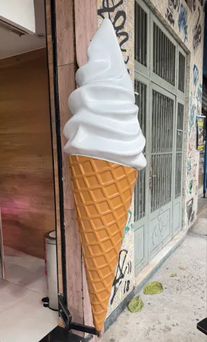 Sorvete de fibra