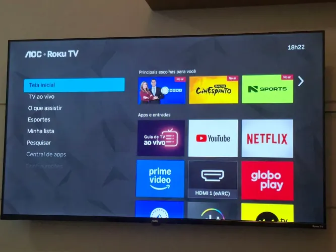 TV AOC 50' 4K