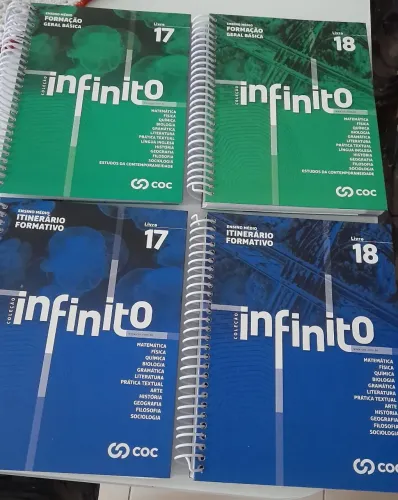 Livros ensino médio infinito 