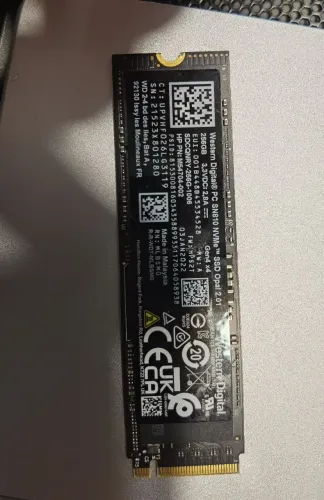 SSD Wester Digital 256gb
