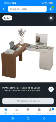 Escrivaninha penteadeira