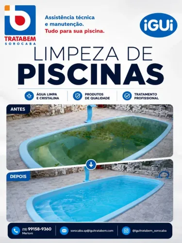 Limpeza e Tratamento de Piscina 