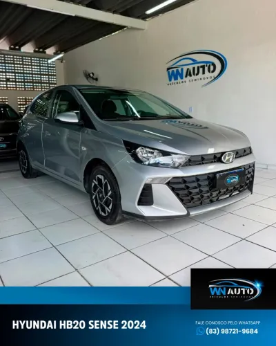 Hyundai HB20 Sense Plus1.0 Flex 12V Mec. 2024