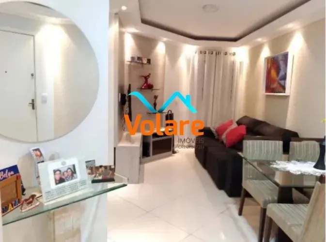 Apartamento à venda em Osasco-SP, São Pedro: 2 quartos, 2 salas, 1 banheiro, 1 vaga, 52m²!