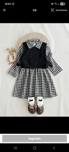 Vestido xadrez