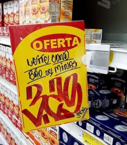 Cartazista de supermercados 