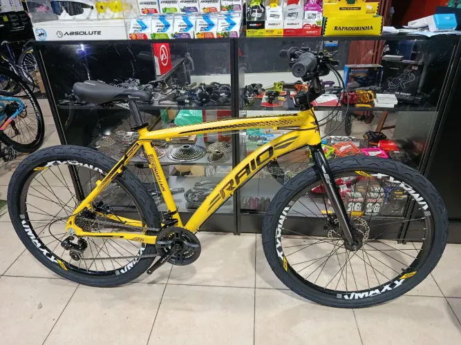 Bike aro 26 raio alumínio freio hidráulico 