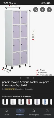 Armario c/ 8 portas, suporte para sala ou como quiser usar! 