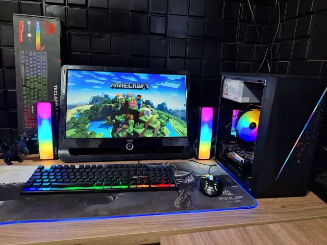 ? PC COMPLETO i5 + SSD + MONITOR? PRONTO PRA USO ?