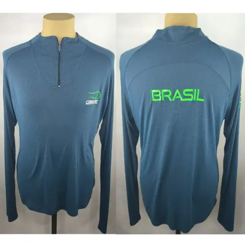 Jaqueta seleção brasileira boxe, GG masculina 100% poliamida (exclusiva)