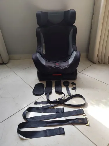 Cadeirinha Para Auto Multikids Baby Maestro 0 a 25kg (Preto/Cinza)