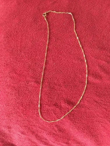 Cordão de ouro feminino