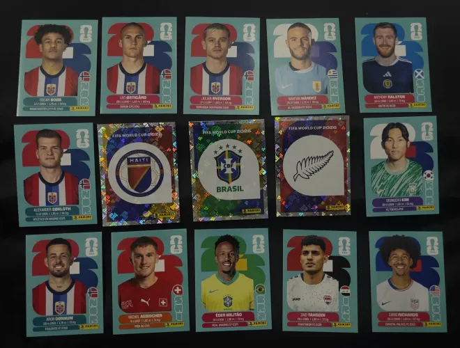 Figurinhas Faltantes Copa 2026 - Originais - Envie sua Lista