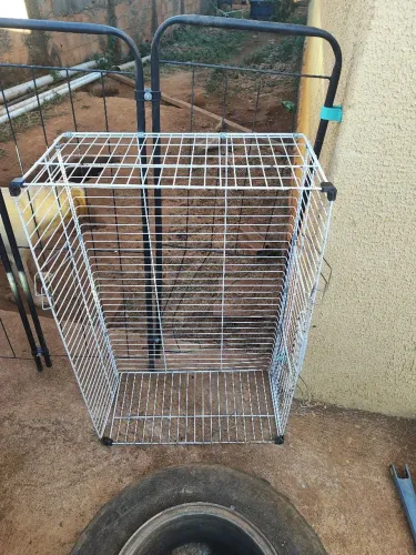 Grade gaiola Bragança para coelhos e porquinhos da índia