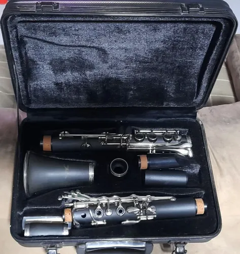 Clarinete usado poucas vezes.