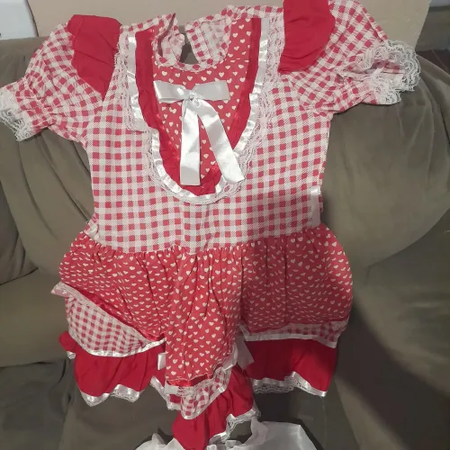 Vestido junino 12 anos