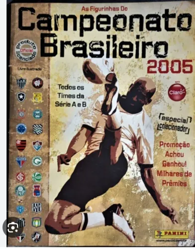 Álbum Campeonato Brasileiro 2005 Completo